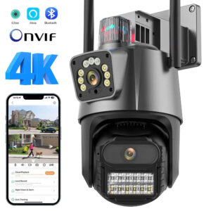 camera surveillance wifi double objectif 360 4K 6MP